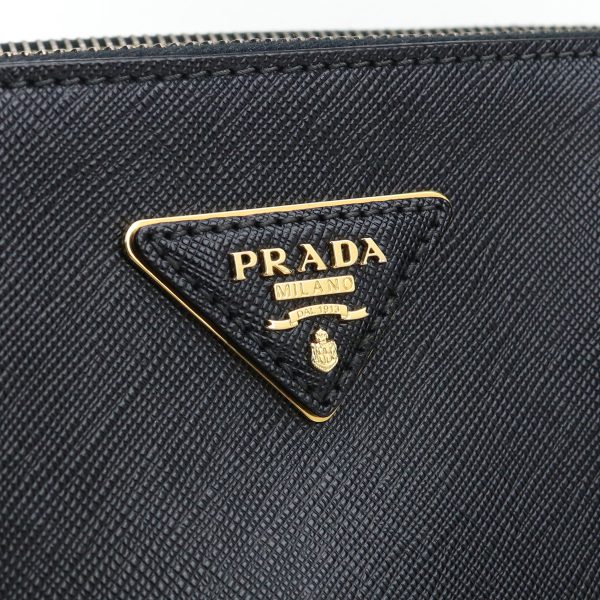 6 Prada Galleria Handbag Brand Leather Black