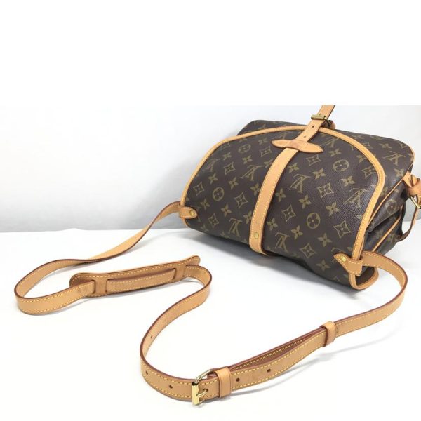 69837 3 Louis Vuitton Saumur 30 Shoulder Bag Monogram Brown