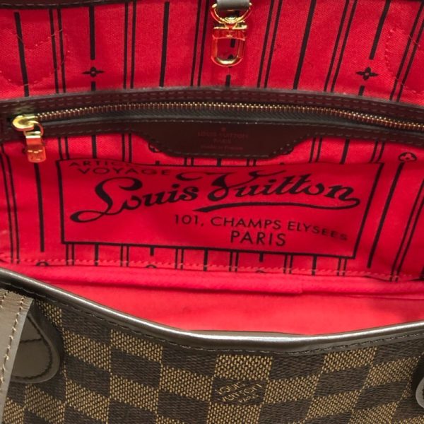 7 Louis Vuitton Neverfull PM Damier Tote Bag