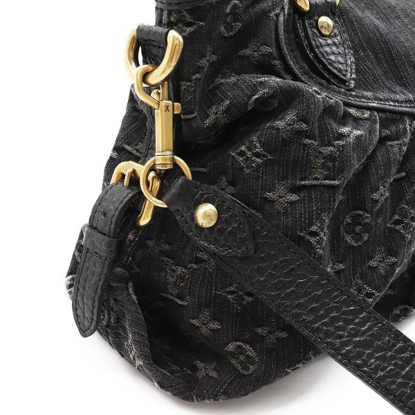 7 Louis Vuitton Monogram Denim NeoCabby MM Shoulder Bag