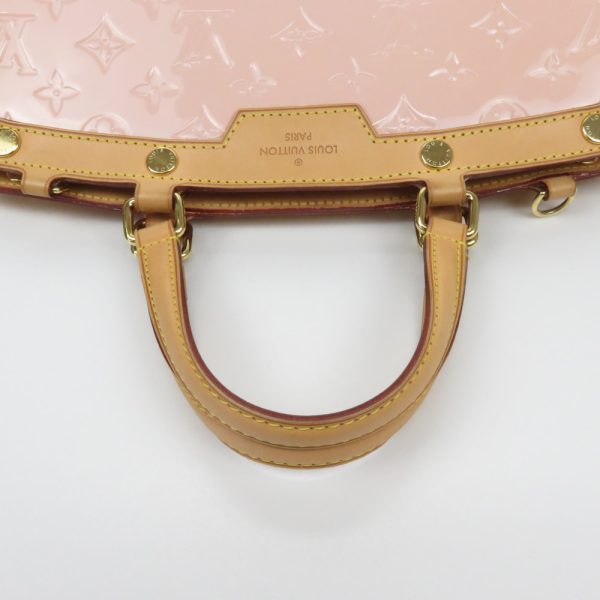 7 Louis Vuitton Vernis Blair MM Monogram Pink 2WAY Bag Shoulder Crossbody