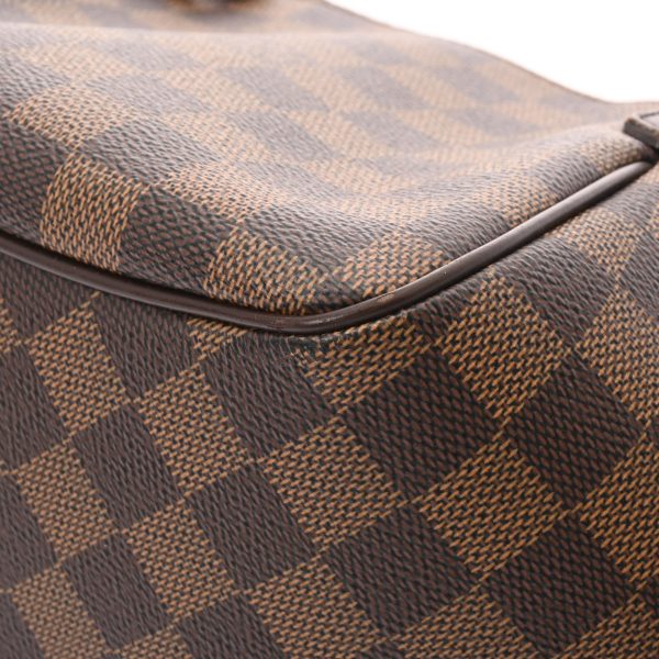 7 Louis Vuitton Damier Belem PM Handbag Brown