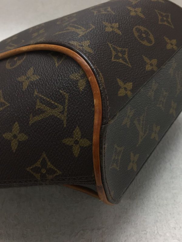 7 Louis Vuitton Ellipse PM Hand Bag Monogram Canvas PVC Brown