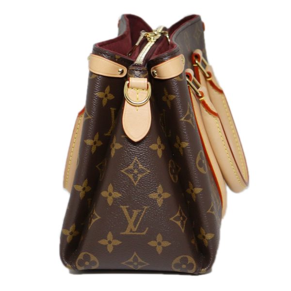 7 Louis Vuitton Soufflot BB Monogram Canvas Handbag Shoulder Bag 2 Way Bag