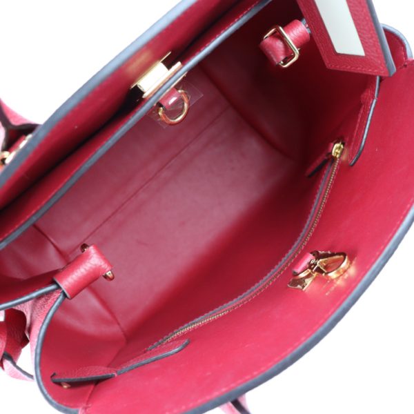 7 Louis Vuitton Mira PM Handbag Calf Leather Rouge Carmine