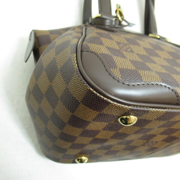 7 Louis Vuitton Verona PM Shoulder Bag Canvas Damier Ebene Brown