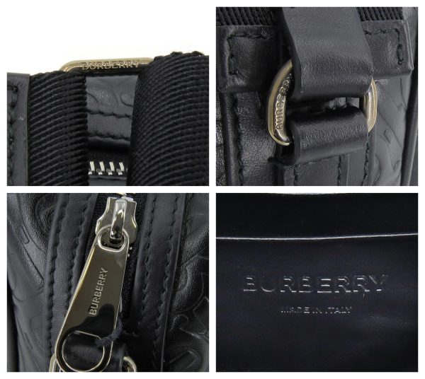 7 Burberry Monogram Leather Crossbody Bag