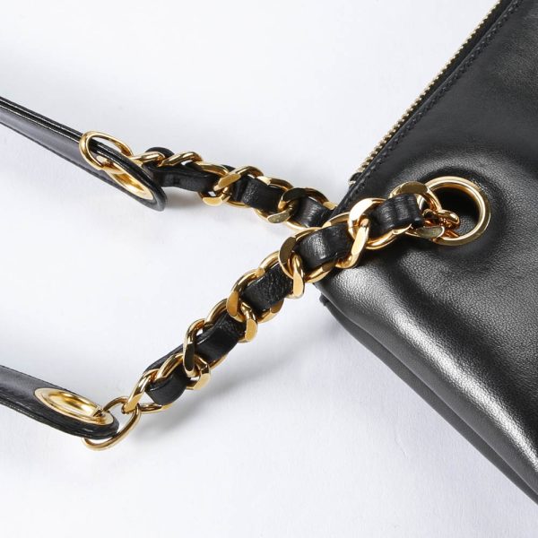 7 Chanel Lamb Long Shoulder Chain Tote Bag