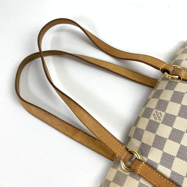 7 Louis Vuitton Damier Azur Totally PM Tote Bag