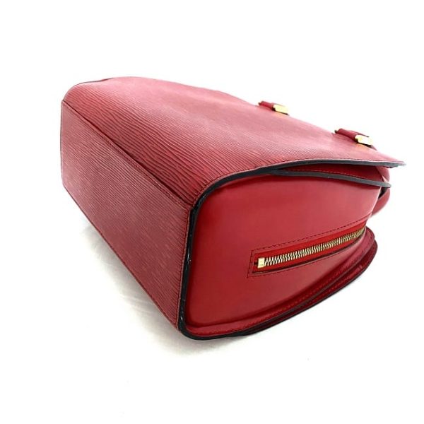 7 Louis Vuitton Pont Neuf Leather Bag Red