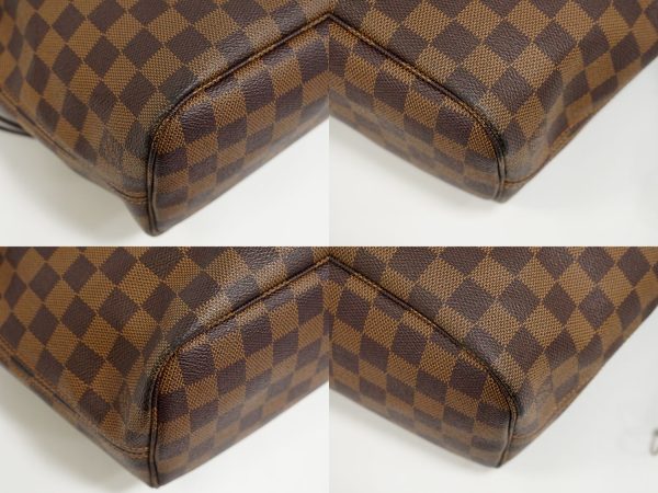 7 Louis Vuitton LV Neverfull PM Damier Ebene Tote Bag