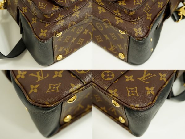 7 Louis Vuitton Manhattan Monogram Leather Shoulder Bag