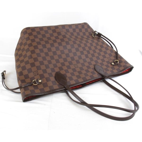 7 Louis Vuitton Neverfull MM Tote Bag Damier Canvas