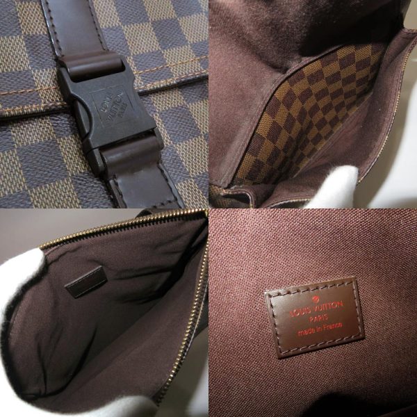 7 Louis Vuitton Damier Pochette Melville AB Rank Shoulder Bag