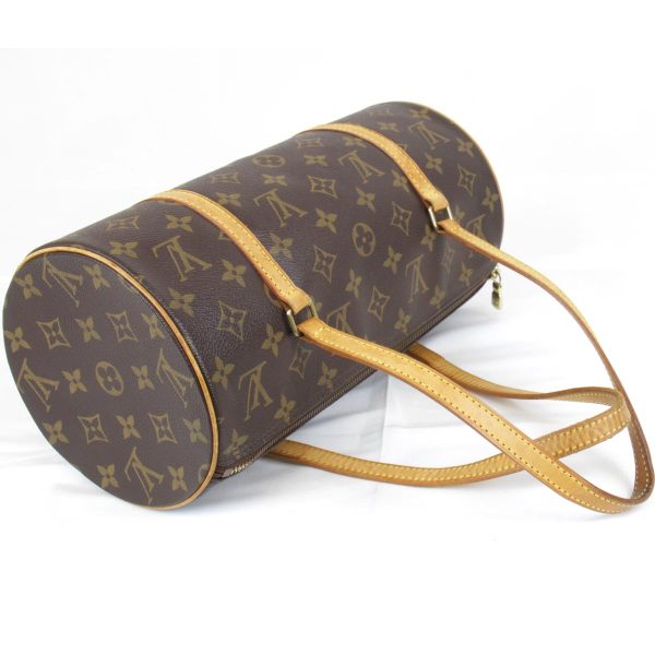 7 Louis Vuitton Papillon 30 Tote Bag Monogram Canvas Monogram