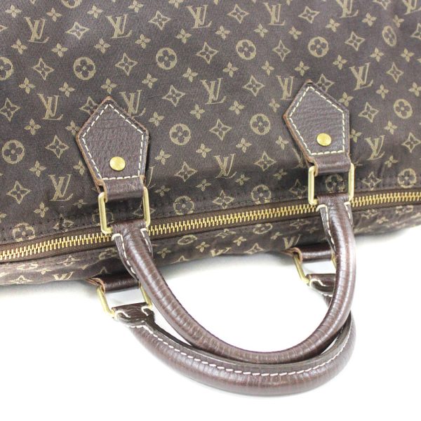 7 Louis Vuitton Speedy 30 Mini Boston Handbag Ebene Monogram