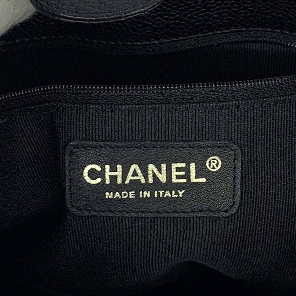 7 Chanel Pst Tote Bag Black Caviar