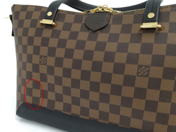 7 Louis Vuitton Hyde Park 2 Way Shoulder Bag Damier Ebene