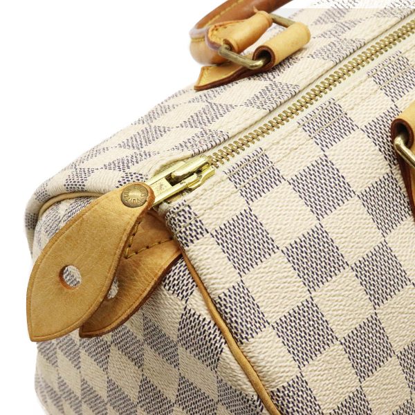 7 Louis Vuitton Damier Azur Speedy 30 Handbag Mini Boston Bag