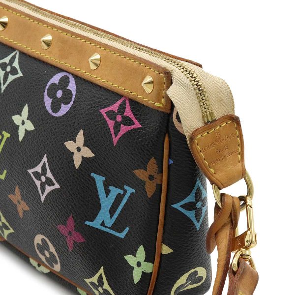 7 Louis Vuitton Monogram Multicolor Accessoire Accessory Pouch 2way Shoulder Bag