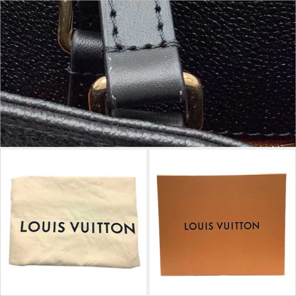 8 Louis Vuitton On The Go GM Monogram Implant Noir Black