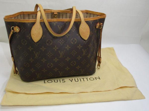 8 Louis Vuitton Neverfull PM Tote Bag Handbag Monogram