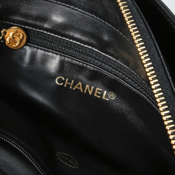 8 Chanel Lamb Long Shoulder Chain Tote Bag