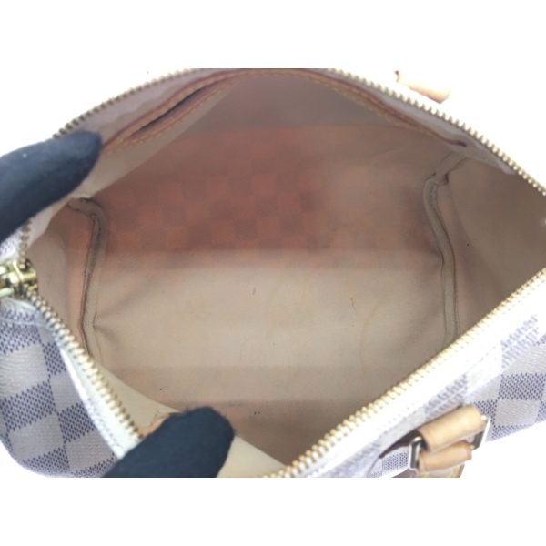 8 Louis Vuitton Handbag Damier Azur Speedy