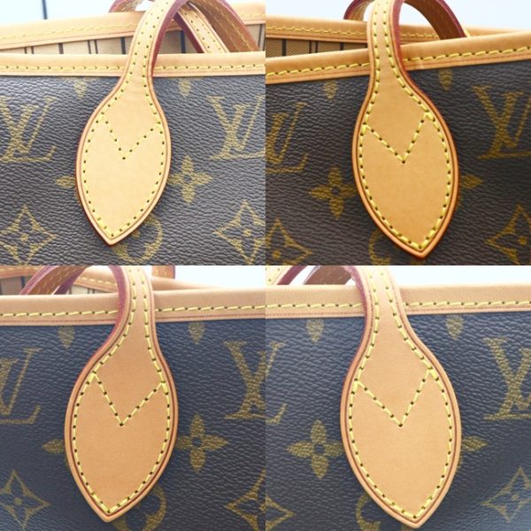 8 Louis Vuitton Neverfull MM Tote Bag Shoulder Pouch