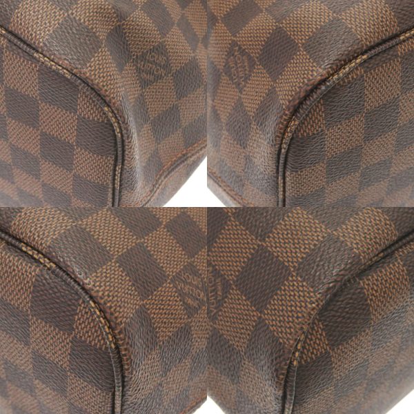 8 Louis Vuitton Damier Neverfull MM Tote Bag Brown