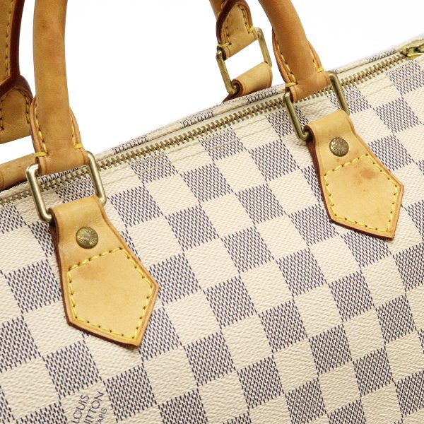 8 Louis Vuitton Damier Azur Speedy 30 Handbag Mini Boston Bag