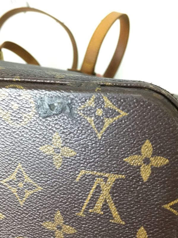 8 Louis Vuitton Luko Monogram Hand Bag Brown PVC