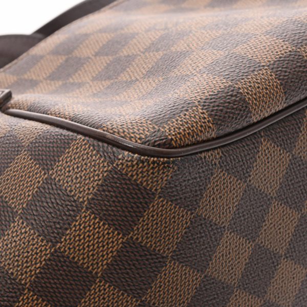 8 Louis Vuitton Damier Belem PM Handbag Brown