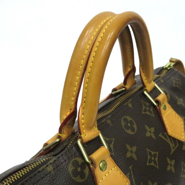 8 Louis Vuitton Bag Speedy 30 Monogram AB Rank Hand Brown