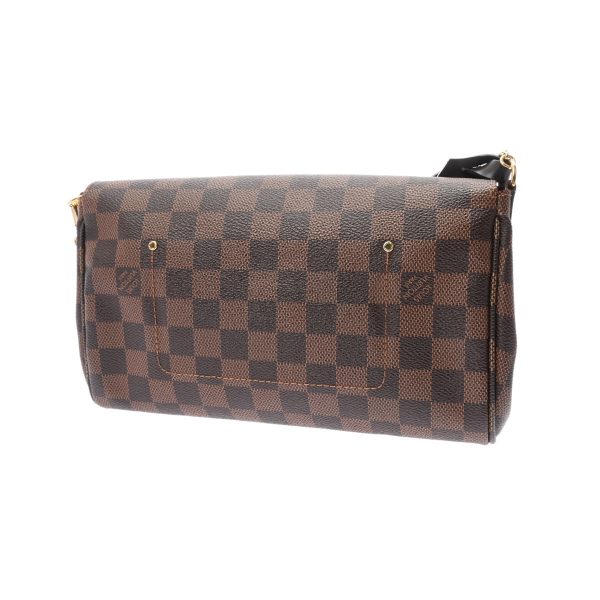 808000611465000 2 Louis Vuitton Damier Favorite MM Brown Shoulder Bag