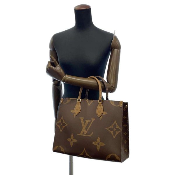 8504548 05 Louis Vuitton Shoulder Bag Monogram Reverse Giant On The Go MM