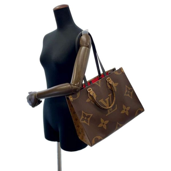 8504548 06 Louis Vuitton Shoulder Bag Monogram Reverse Giant On The Go MM