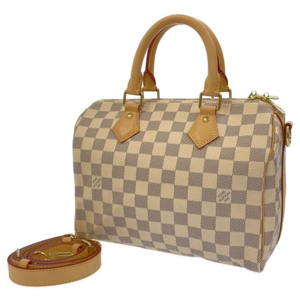 8544292 01 Louis Vuitton Shoulder Bag Damier Azur Speedy Bandouliere 25