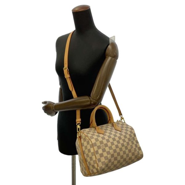 8544292 06 Louis Vuitton Shoulder Bag Damier Azur Speedy Bandouliere 25