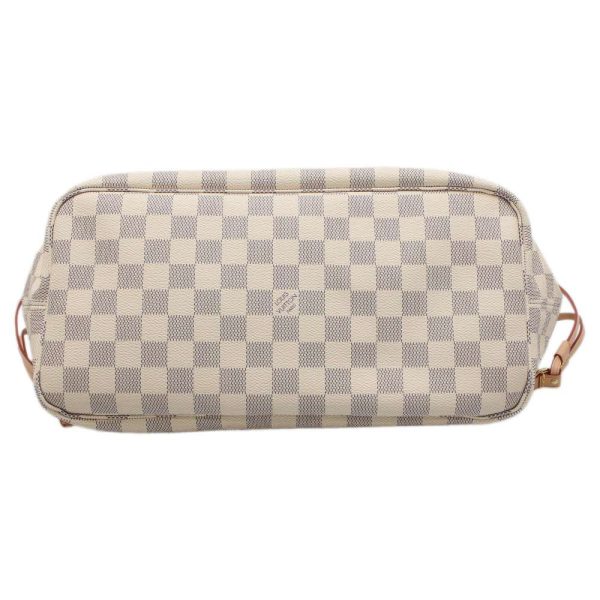 8572141 04 Louis Vuitton Tote Bag Damier Azur Neverfull MM Pouch