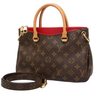 8572219 01 Louis Vuitton Odysse Bag Monogram Idylle Brown