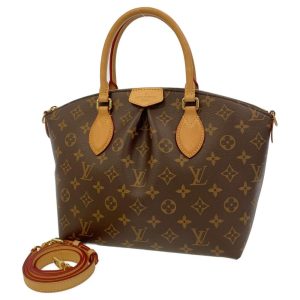 8610355 01 LOUIS VUITTON Flat Tote Bag Monogram White