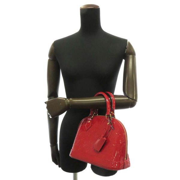 8638656 05 Louis Vuitton Monogram Vernis Alma BB Bag 2way Shoulder Bag