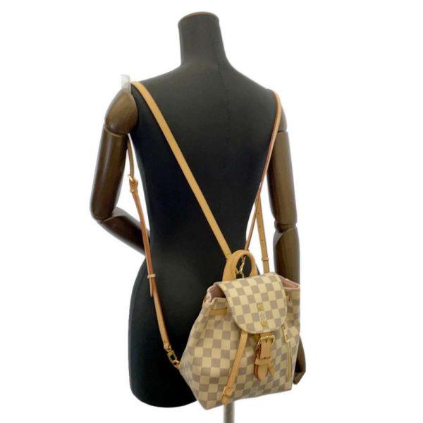 8648426 05 Louis Vuitton Backpack Damier Azur Sperone BB