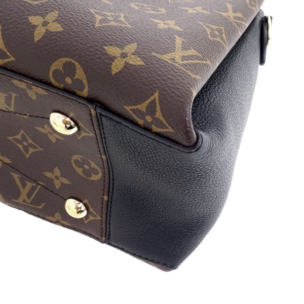 9 Louis Vuitton Soufflot Nv MM Shoulder Bag Monogram Black