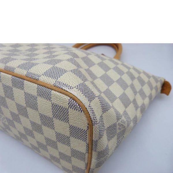 9 Louis Vuitton Saleya PM Shoulder Bag Damier Azur