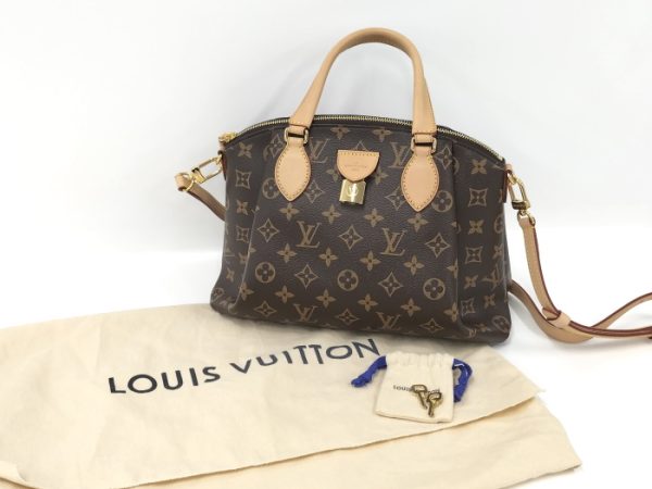 9 Louis Vuitton Rivolie PM 2way Shoulder Bag Monogram