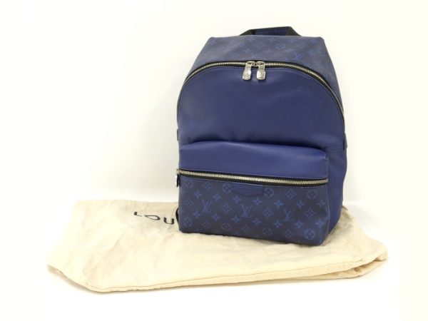 9 Louis Vuitton Discovery Backpack Tigarama Cobalt
