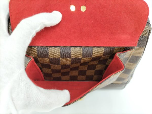 9 Louis Vuitton Knightsbridge Handbag Damier Ebene