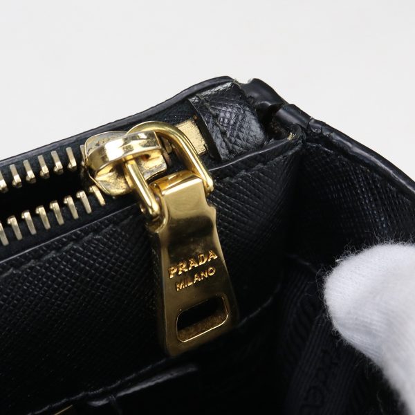 9 Prada Galleria Handbag Brand Leather Black